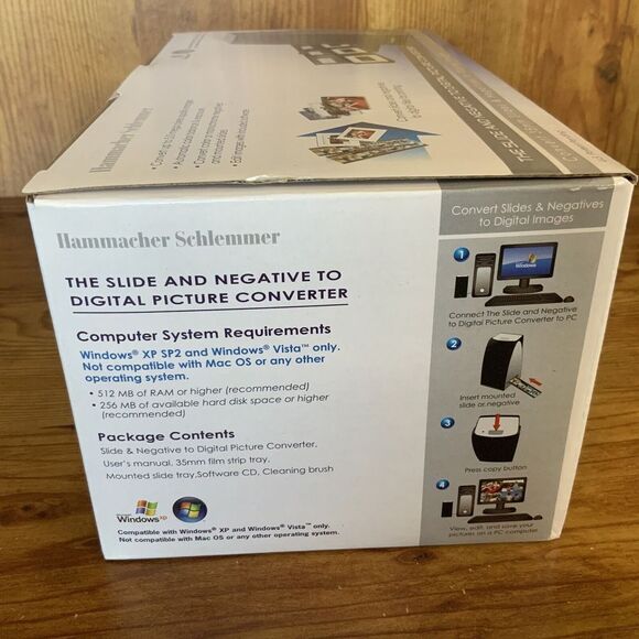 Digital Picture Converter Slides and Negatives to Digital Hammacher Schlemmer - Picture 4 of 6